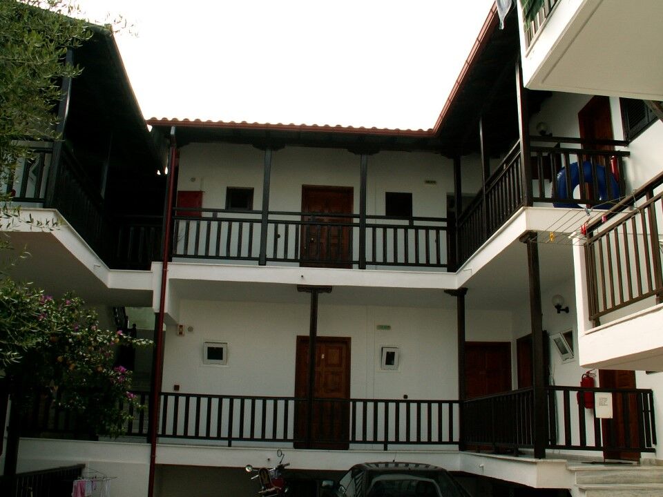 Pella House Hotel Pefkochori Buitenkant foto